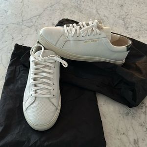 SAINT LAURENT WOMENS ANDY SNEAKERS